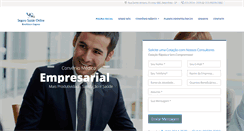 Desktop Screenshot of conveniomedicoempresarial.com.br